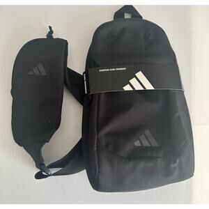 Adidas Essentials Crossbody Sling Backpack - NWT - Adjustable